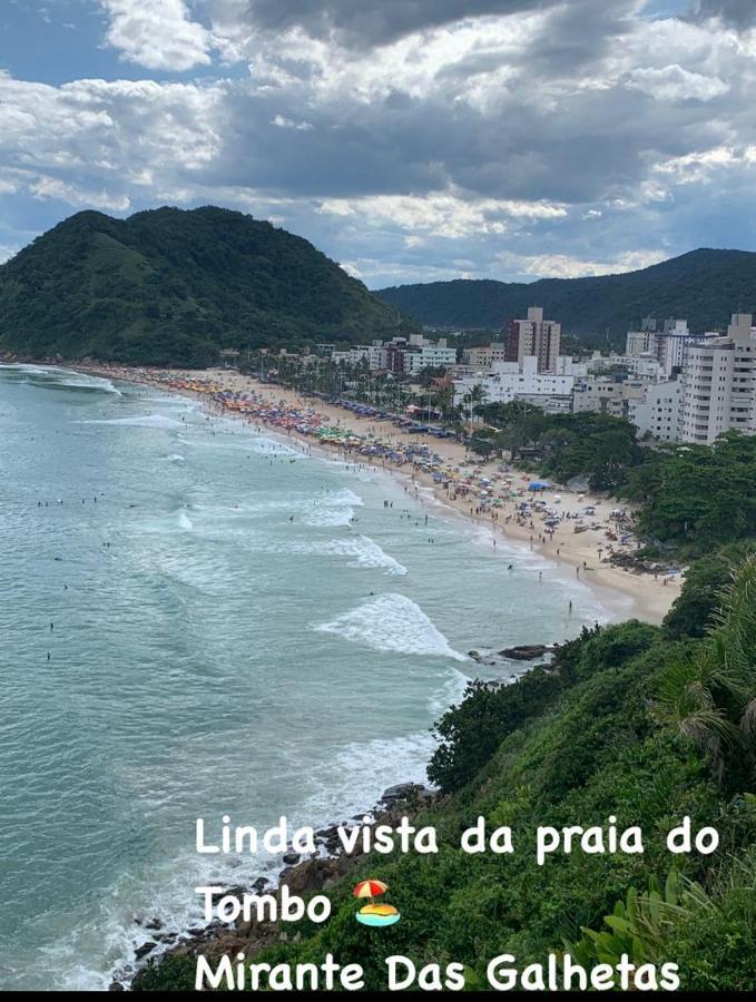 Apto 1 Suite A 30 Mts. Da Praia Do Tombo - Guarujá Eksteriør bilde