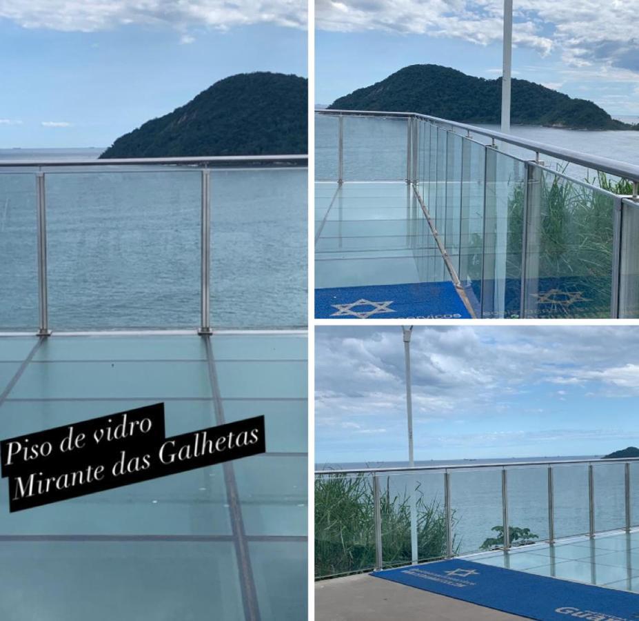 Apto 1 Suite A 30 Mts. Da Praia Do Tombo - Guarujá Eksteriør bilde